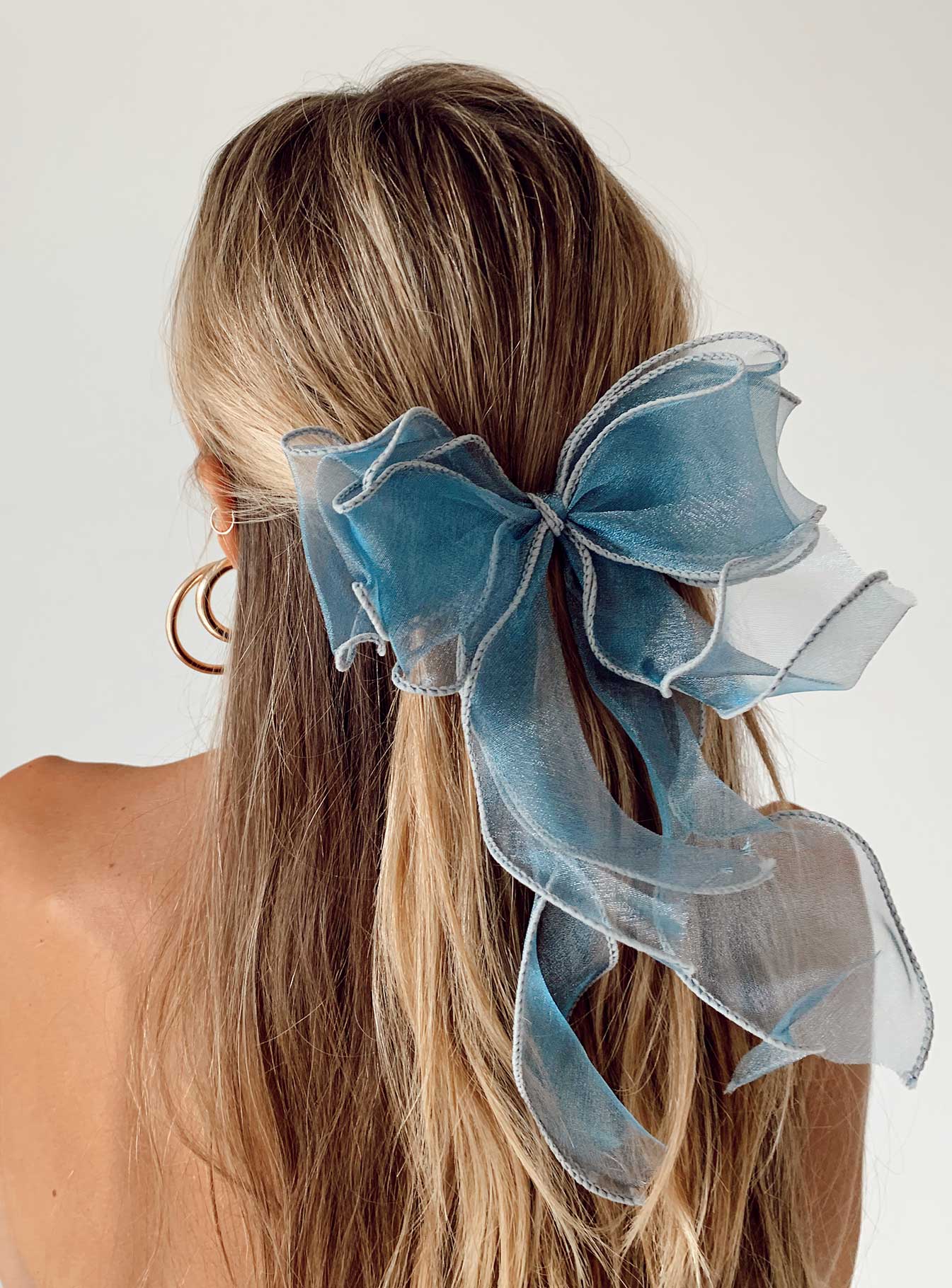 Blue ribbon hot sale hair