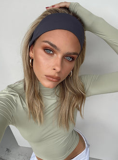 Headband Nylon material Floral print Thick design Double lined Elasticated