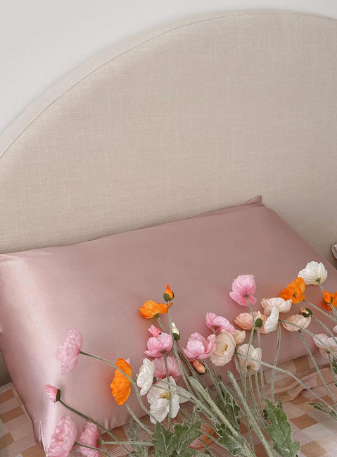 Pillowcase set Silky material Two pillowcases 