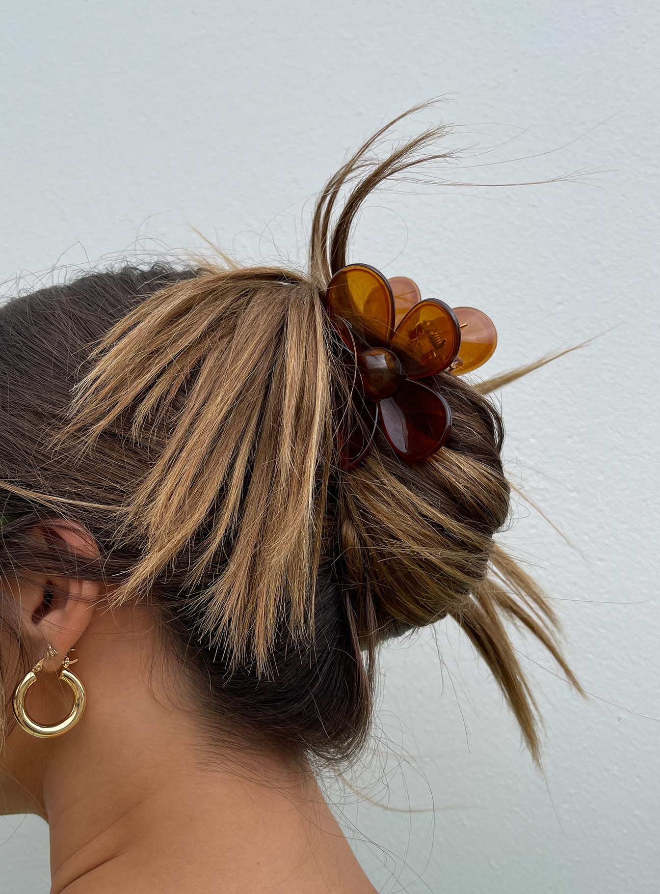 Sun Spirit Hair Clip Brown