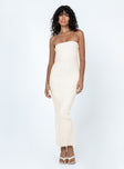 product Princess Polly Square Neck  Kalla Midi Dress Beige