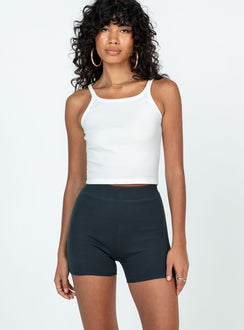 Bike short Soft knit material High waisted Elasticated waist band