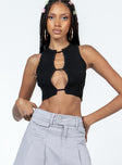 product Princess Polly  Resurgance Crop Top Black