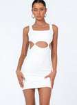 product Princess Polly Square Neck  Colton Mini Dress White