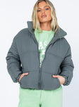 Callanie Puffer Jacket Green