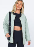 Carter Quilted Liner Jacket Green