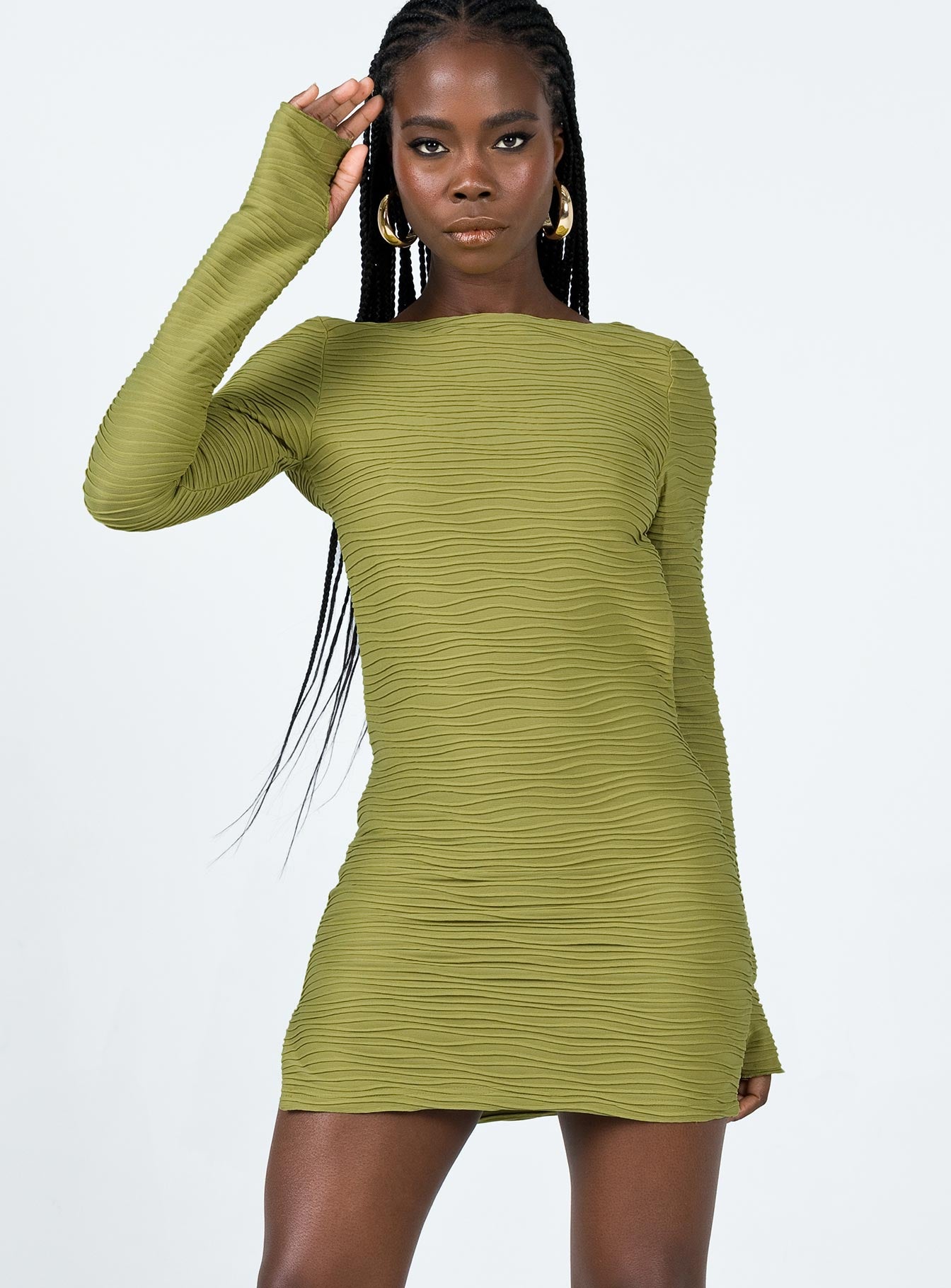 Ignite Mini Dress Green