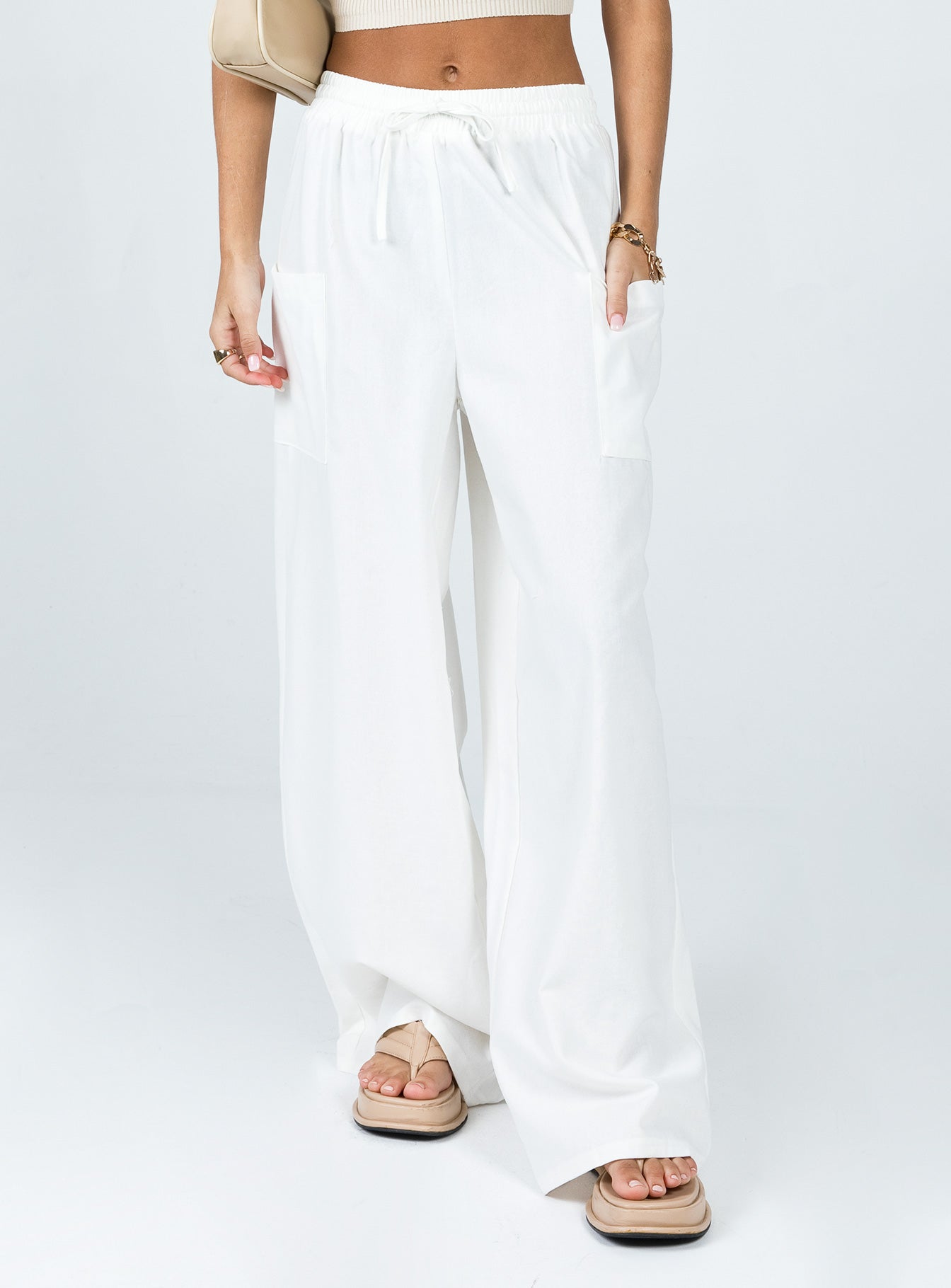 Princess polly cheap white pants