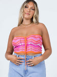 Princess Polly  Rosalia Top Pink