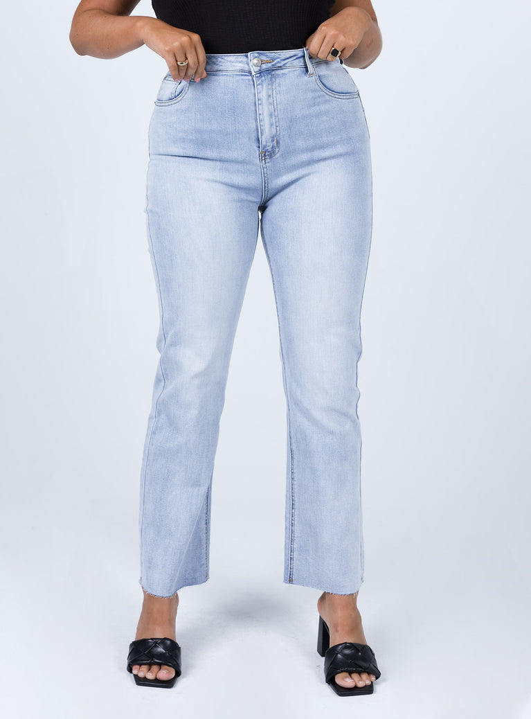 Princess Polly High Rise  Stowe Denim Jeans