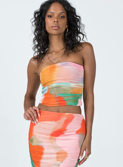 product Princess Polly Sleeveless High Neck  Balcatta Tube Top Multi