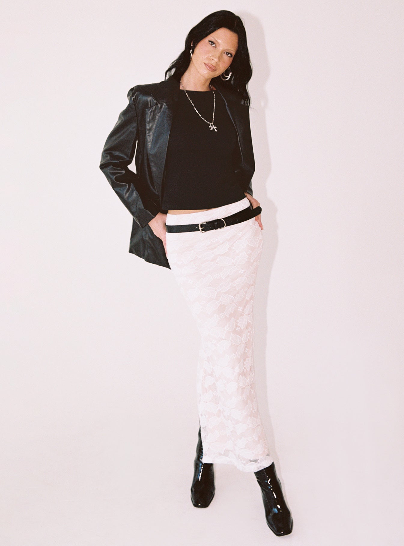 product Azra Maxi Skirt White Princess Polly  Midi Skirts 