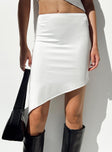 product Ames Asymmetric Mini Skirt White Princess Polly  Mini Skirts 