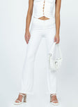 product Princess Polly High Waisted Pants High Waisted Pants High Waisted Pants High Waisted Pants  Archette Pant White