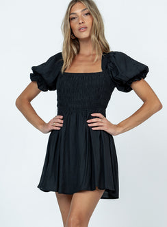 product Princess Polly High Neck  Dani Mini Dress Black