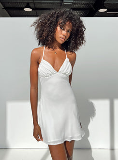 product Princess Polly High Neck  Maylor Mini Dress White