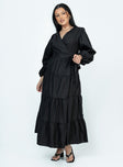 product Princess Polly V-Neck  Helima Maxi Dress Black