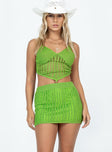 product Hervey Skirt Green Princess Polly  Mini Skirts 