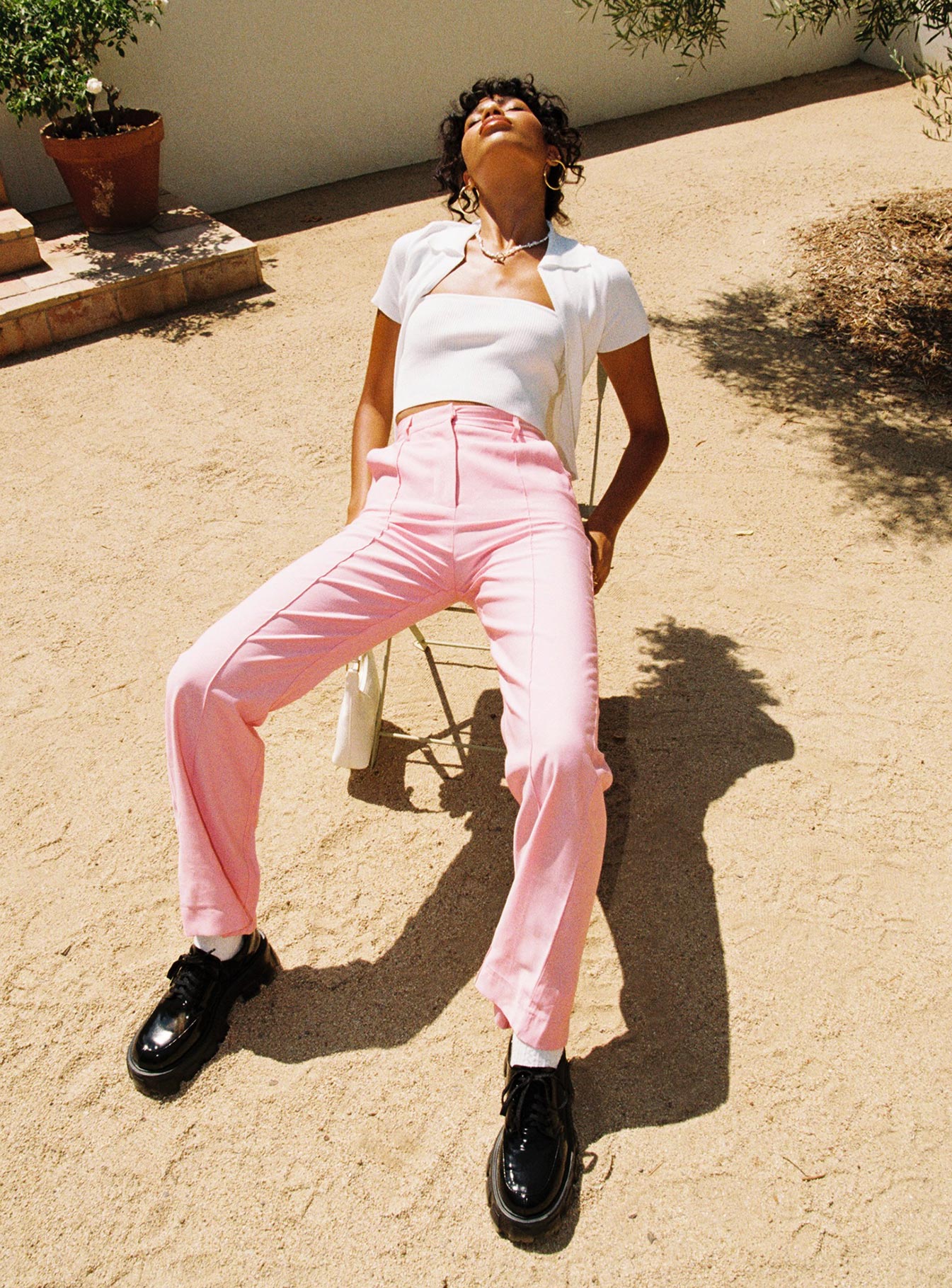 product Princess Polly High Waisted Pants  Kirstyn Pants