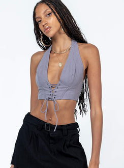 product Princess Polly Sleeveless Scoop Neck  Adkins Top Grey