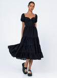 product Princess Polly High Neck  Danny Midi Dress Black