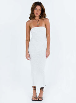 product Princess Polly High Neck  Oscar Midi Dress White Petite