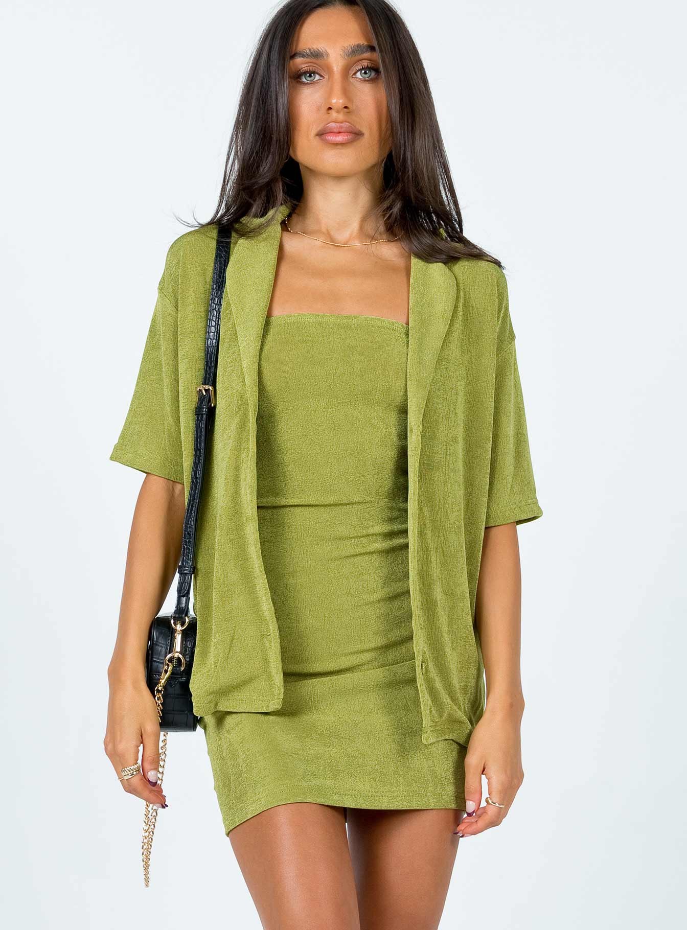 Matching set  Princess Polly Exclusive 95% polyester 5% elastane Length of size US 4 / AU 8 bust to hem: 62cm / 24.4