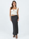 The Charmaine Maxi Skirt Black Princess Polly  Maxi 