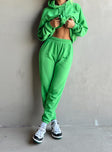 product Princess Polly High Waisted Pants  Renna Track Pants Green