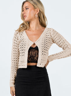 Dreya Cardigan Beige Long 