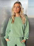 Nardel Sweatshirt Green Princess Polly  long 