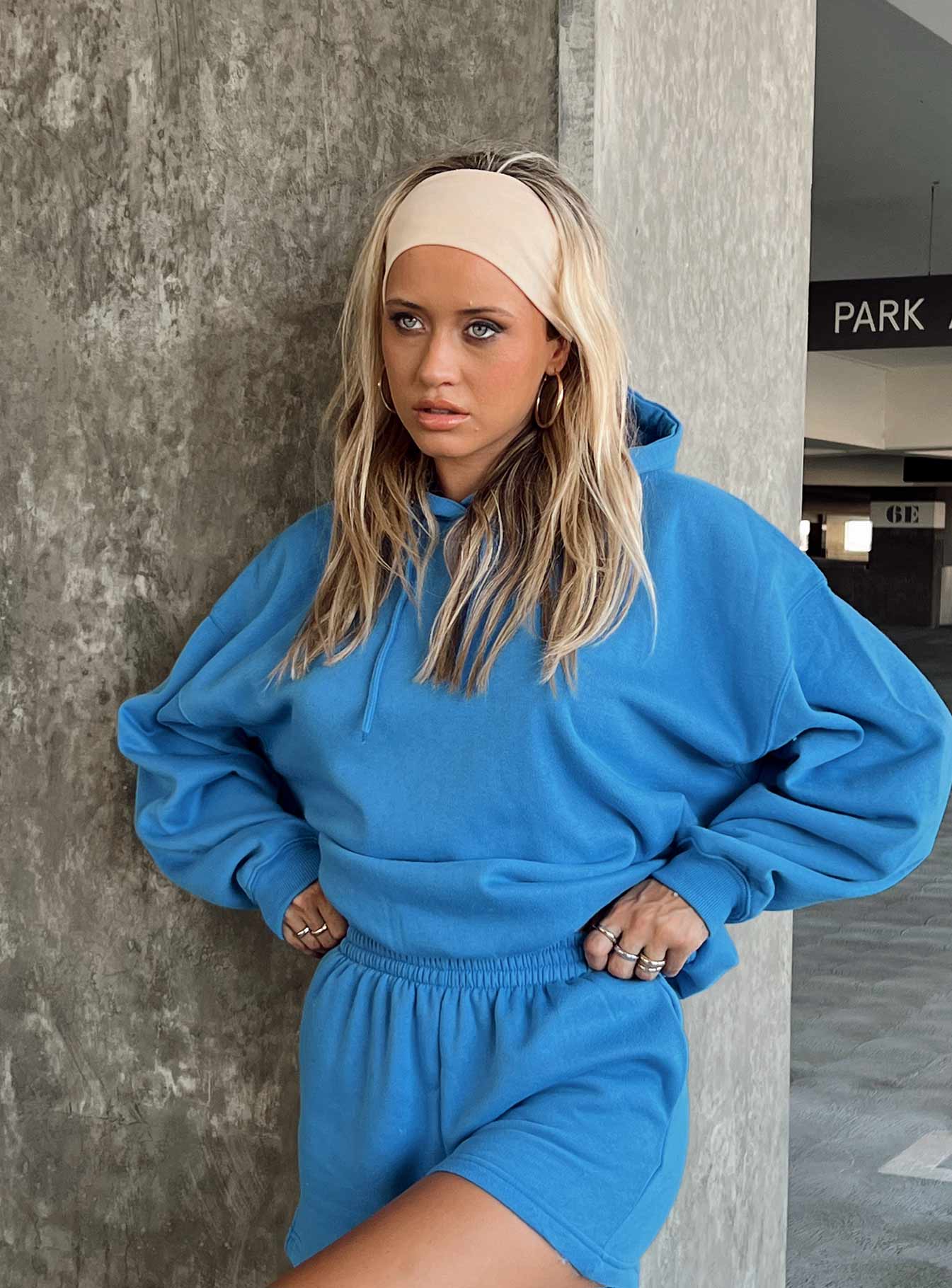 Oversized hooded best sale sweat dress