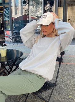 Amato Sweatshirt Grey Princess Polly  Cropped 