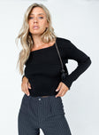 Brookman Sweater Black Princess Polly  Cropped 