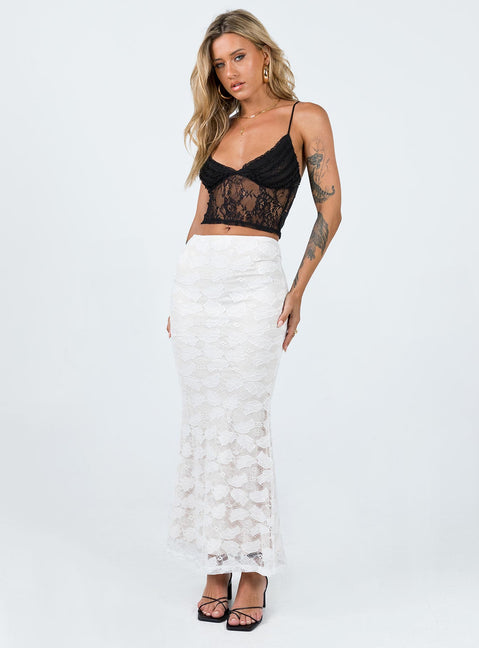 product Azra Maxi Skirt White Princess Polly  Midi Skirts 