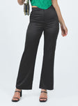 product Princess Polly High Waisted Pants  Vinnie Pants Black