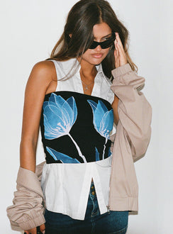 product Princess Polly Full Sleeves Scoop Neck  Jasmyne Tube Top Black