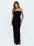 product Princess Polly Asymmetric Neckline  Lana Maxi Dress Black