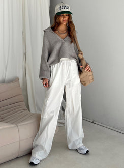 Quinten Sweater Grey Princess Polly  long 