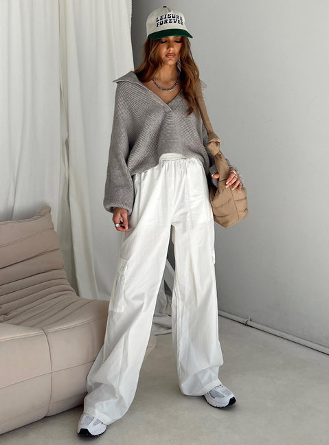 Quinten Sweater Grey Princess Polly  long 