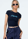 Hypnotise Me Tee Navy