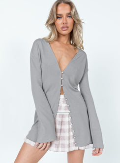 Macy Cardigan Grey regular 