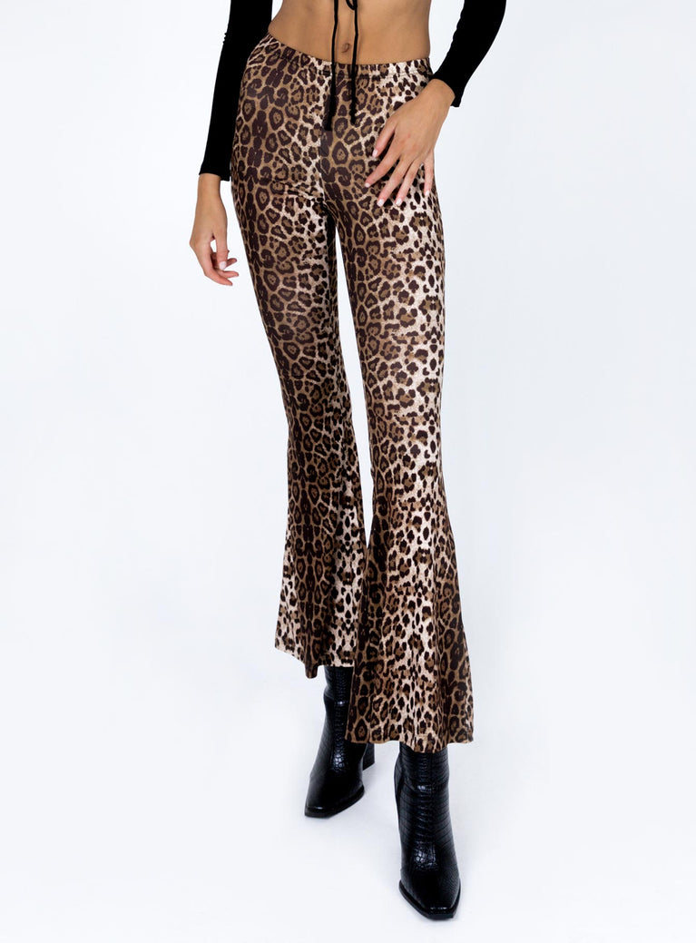 Ashton Pants Leopard