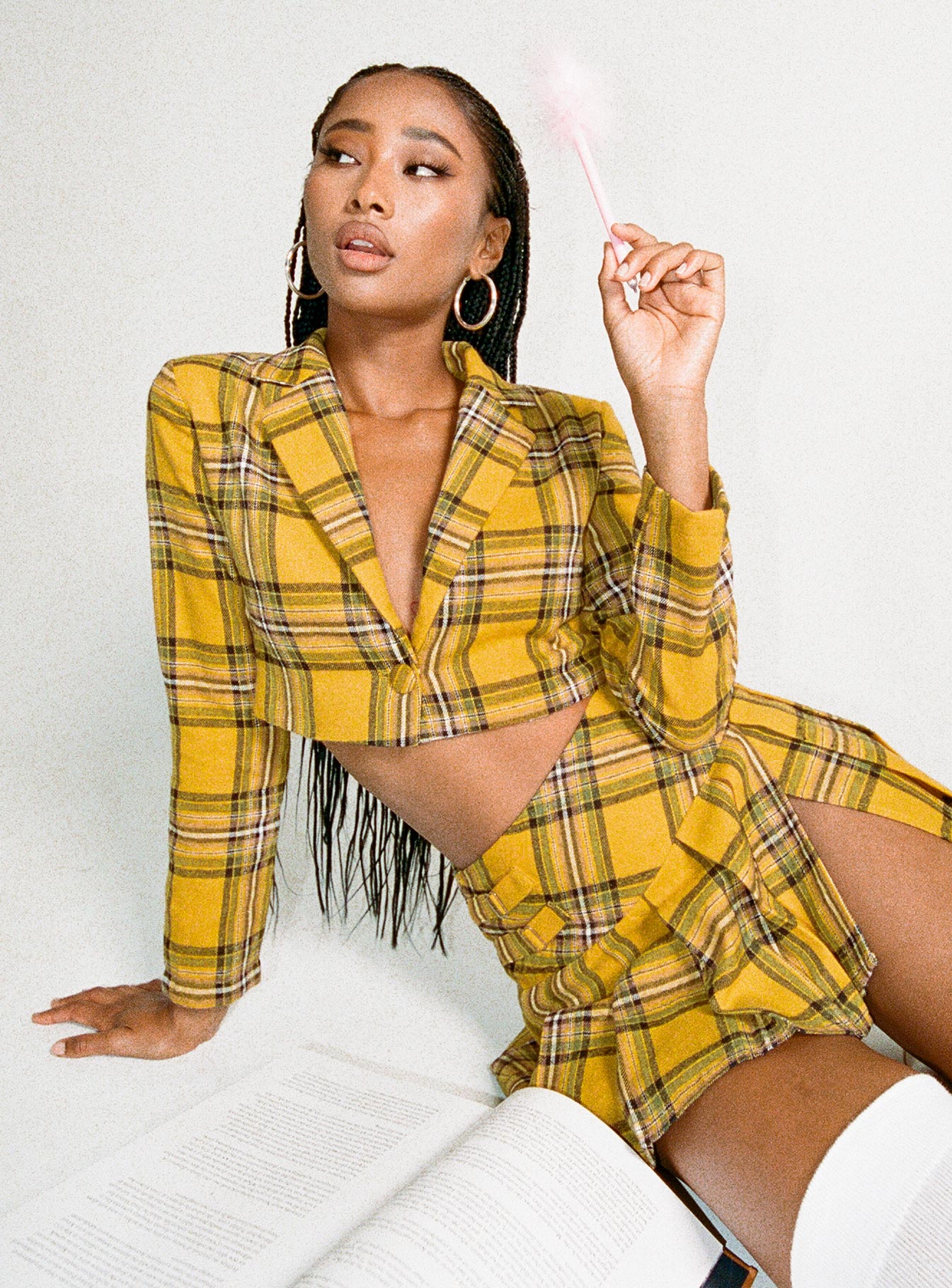 As If Blazer Yellow Princess Polly