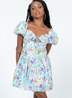 product Princess Polly Crew Neck  Pluto Mini Dress Multi