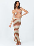 Melina Set Beige Stripe