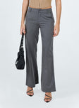 Princess Polly   Hutchinson Pants Grey