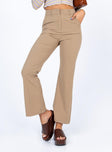 Princess Polly   Richmond Pants Tan