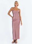 product Princess Polly High Neck  Long Nights Maxi Dress Purple