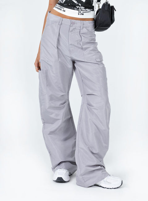 product Princess Polly High Waisted Pants  Miami Vice Pant Grey